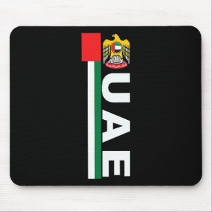 Fußball im Stil der Vereinigten Arabischen Emirate Mousepad