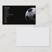 Fußball in Argentinien Visitenkarte (Vorne/Hinten)