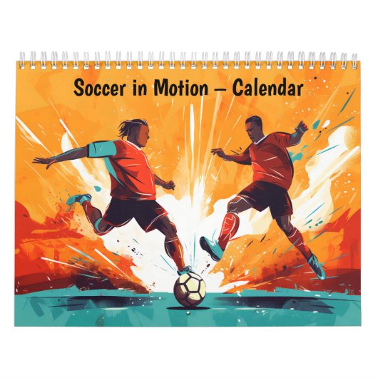 Fußball in Bewegung – Kalender (Titelbild)
