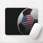 Fußball in den USA Mousepad (Mit Mouse)