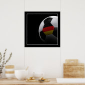 Fußball in Deutschland - POSTER (Küche)