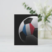 Fußball in Frankreich - POSTCARD Postkarte (Stehend Vorderseite)