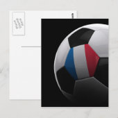 Fußball in Frankreich - POSTCARD Postkarte (Vorne/Hinten)