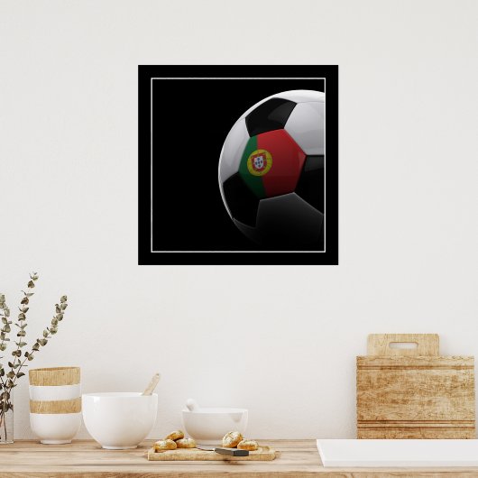 Fußball in Portugal - POSTER (Küche)