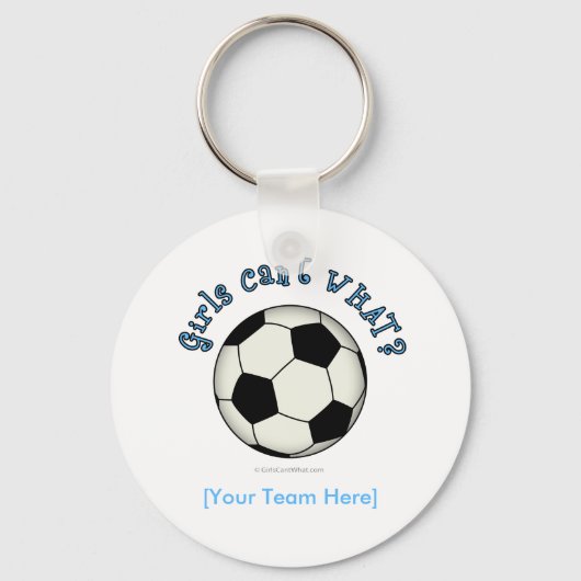 Fußball in Schwarz Schlüsselanhänger (Vorderseite)