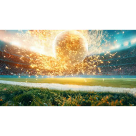 Fußball in weiß zweifarbige tasse