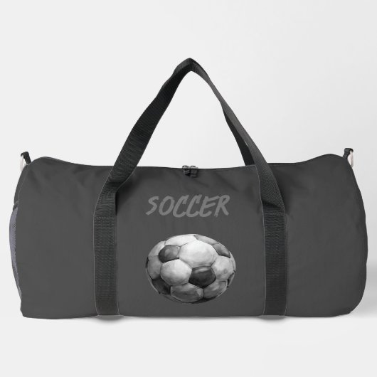 Fußball individuell anpassbar Groß Duffle Bag (Rückseite)