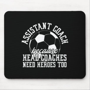 Fußball Instant Coach Weil Cheftrainer Helden brau Mousepad