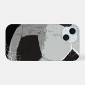 Fußball iPhone 15 Hülle (Rückseite (Horizontal))