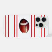 Fußball iPhone Hülle (Rückseite (Horizontal))