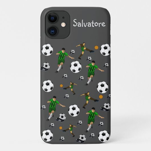 Fußball iPhone Hülle (Rückseite)