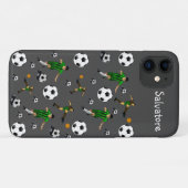 Fußball iPhone Hülle (Rückseite (Horizontal))