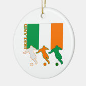 Fußball Irland Keramikornament (Links)