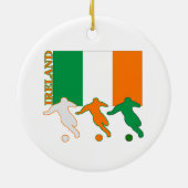 Fußball Irland Keramikornament (Hinten)
