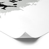 Fußball ist eine Lebensart Poster (Ecke)