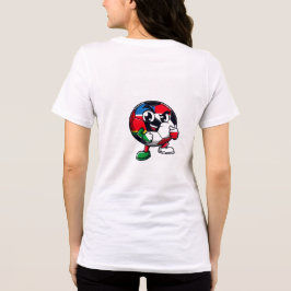 Fußball ist Leben | Fußball-Fan-T-Shirt Tri-Blend Shirt