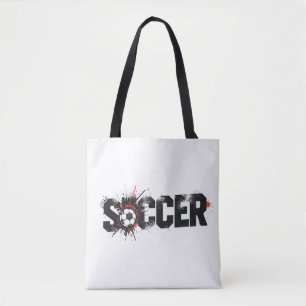 Fußball ist Leben – Moderne Fußball-Typografie-Des Tasche