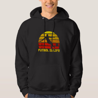 Fußball ist mein Lebenssportfußball-Spieler Futbol Hoodie