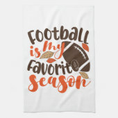 Fußball ist mein Lieblingslied Geschirrtuch (Vertikal)