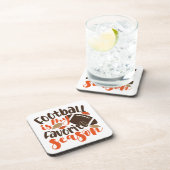 Fußball ist mein Lieblingslied Getränkeuntersetzer (Rechte Seite)