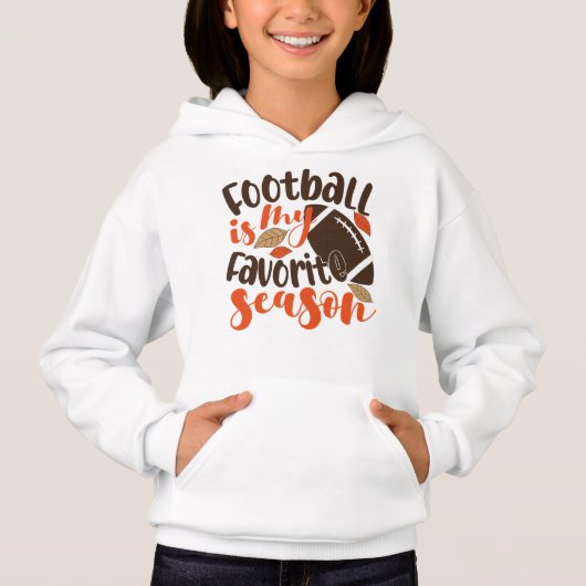 Fußball ist mein Lieblingslied Hoodie (Vorderseite)