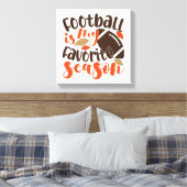 Fußball ist mein Lieblingslied Leinwanddruck (Insitu (Schlafzimmer))