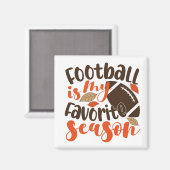 Fußball ist mein Lieblingslied Magnet (Vorderseite/Rückseite)