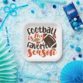 Fußball ist mein Lieblingslied Pappteller (Party)