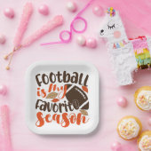 Fußball ist mein Lieblingslied Pappteller (Party)