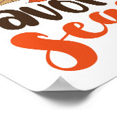 Fußball ist mein Lieblingslied Poster (Ecke)