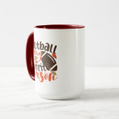 Fußball ist mein Lieblingslied Tasse (Vorderseite Links)