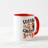Fußball ist mein Lieblingslied Tasse (VorderseiteRechts)