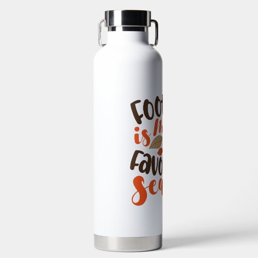 Fußball ist mein Lieblingslied Trinkflasche (Vorderseite)