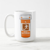 Fußball ist mein Medikament Kaffeetasse (Links)