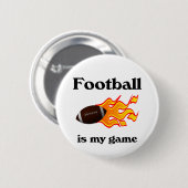Fußball ist mein Spiel-Knopf Button (Vorne & Hinten)