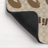 Fußball ist mein Spiel mit Fußball Mousepad (Ecke)