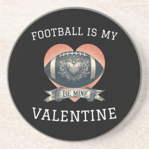Fußball ist mein Valentine Getränkeuntersetzer
