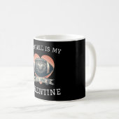 Fußball ist mein Valentine Kaffeetasse (VorderseiteRechts)