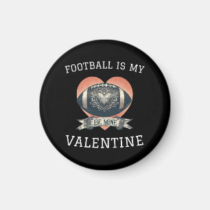 Fußball ist mein Valentine Magnet