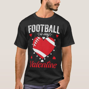 Fußball ist mein Valentinherz T-Shirt