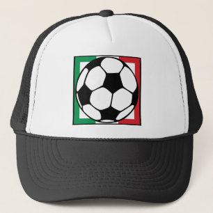 Fußball. Italia-Platz. Truckerkappe