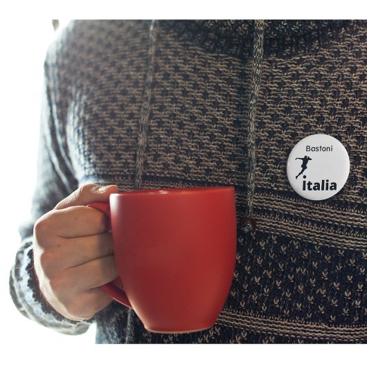 Fußball Italien, anpassbar Button