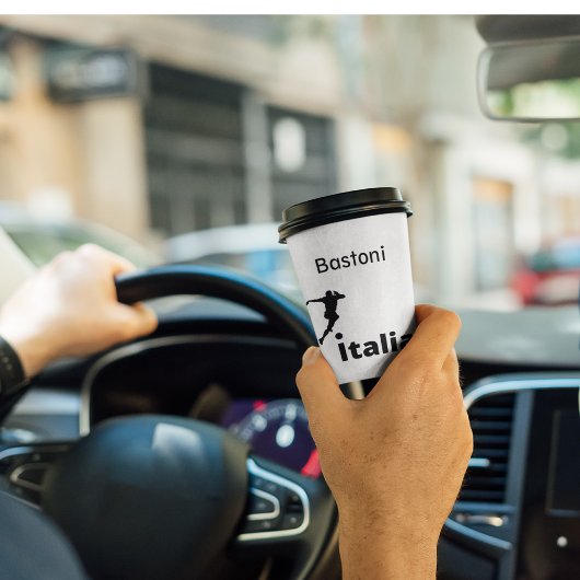 Fußball Italien, anpassbar Pappbecher