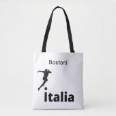 Fußball Italien, anpassbar Tasche (Vorderseite)