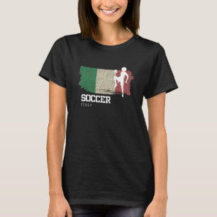 Fußball - Italien Flaggenfußball Frauen Fußball-Mä T-Shirt