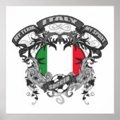 Fußball Italien Poster (Vorne)