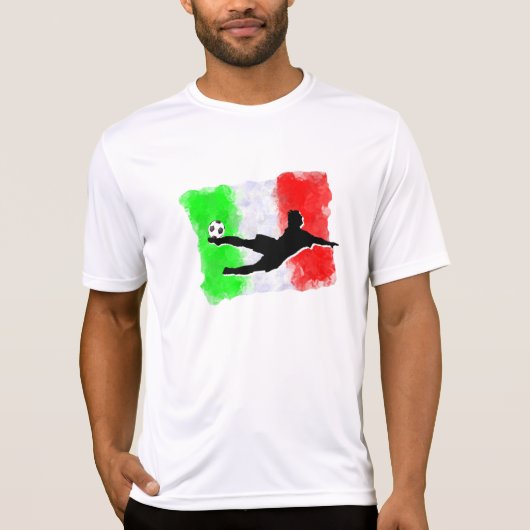 Fußball-Italien T-Shirt (Vorderseite)