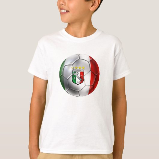 Fußball Italiens Forza Azzurri Calcio T-Shirt (Vorderseite)