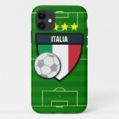 Fußball Italiens Italien Case-Mate iPhone Hülle (Rückseite)