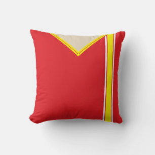 Fußball-Jersey Blauer Streifen Pillow Template Kissen